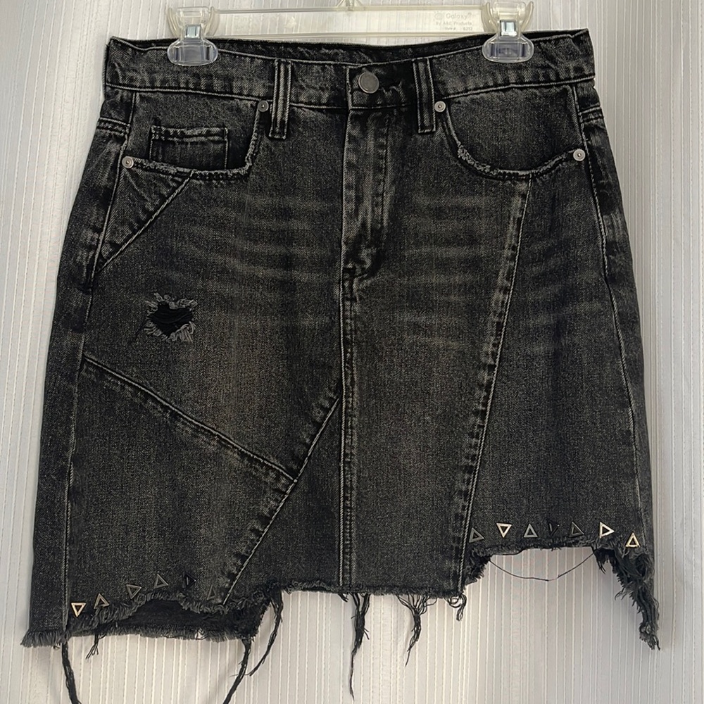 Blank NYC Distressed‎ Jean Skirt